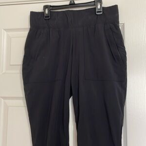 Columbia Black Mid-Rise Anytime Casual Pull On Long Pants